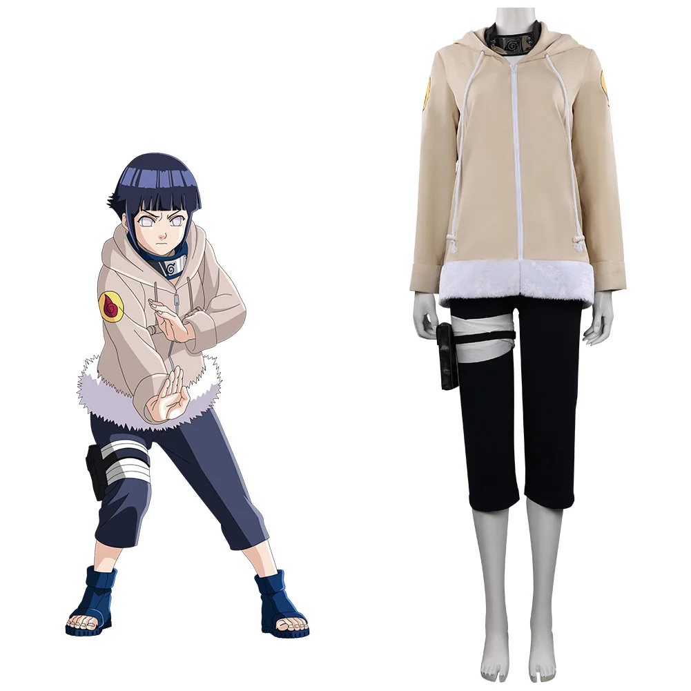

Kids Hinata Hyuuga Cosplay Costume Outfits Halloween Carnival Suit