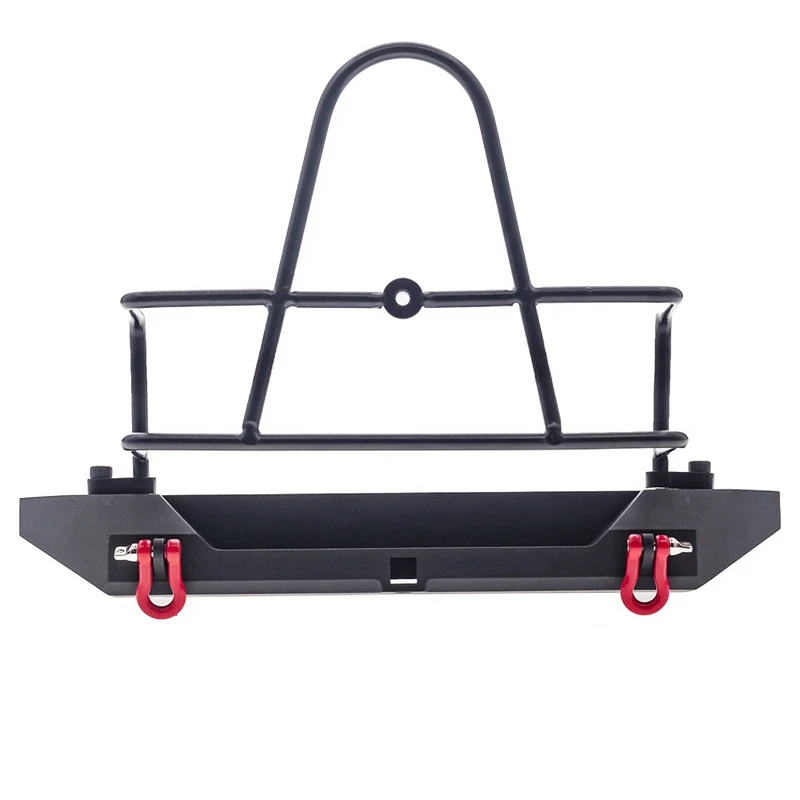 

FBIL-Metal Bumper with Spare Tire Carrier for 1/10 RC Crawler Axial SCX10 III AXI03007 90046 TRAXXAS TRX4