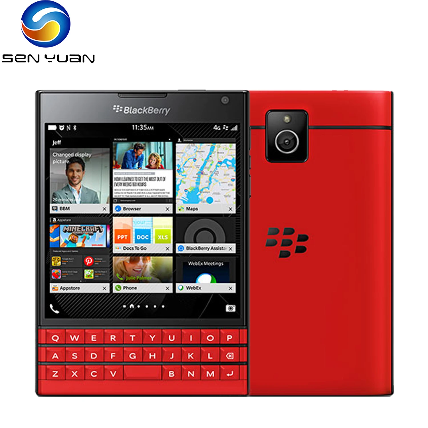 BlackBerry Passport 4G LTE смартфон экран 4 5 дюйма четырёхъядерный 3 Гб + 32 ГБ|Смартфоны| |