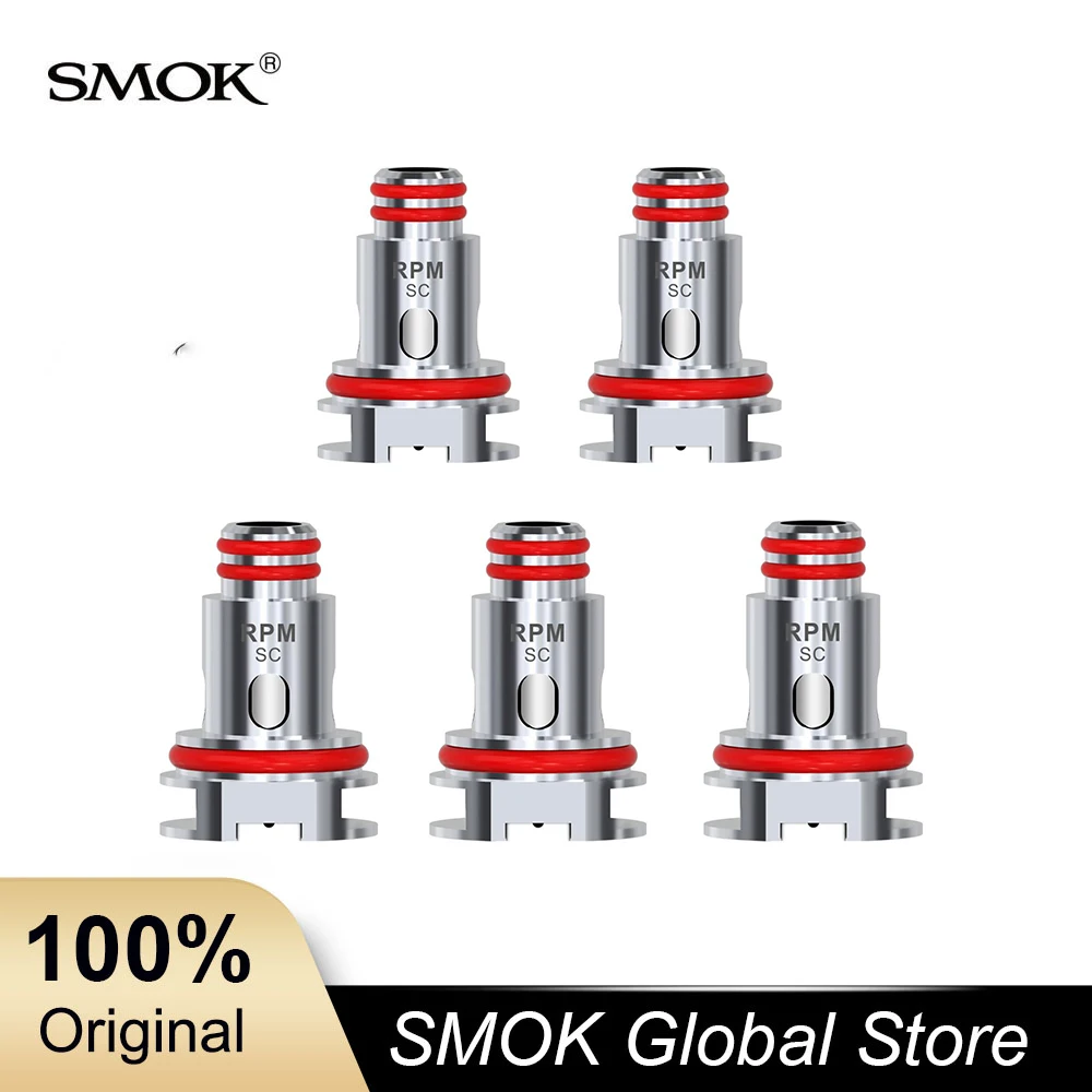 Оригинальный SMOK RPM40 катушка кварц SC электронная сигарета сопротивление основной