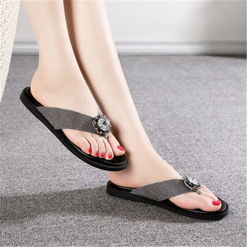 

BEYARNE 2020 summer flip flops fashion beach shoes woman non-slip sandals women slippers shoe