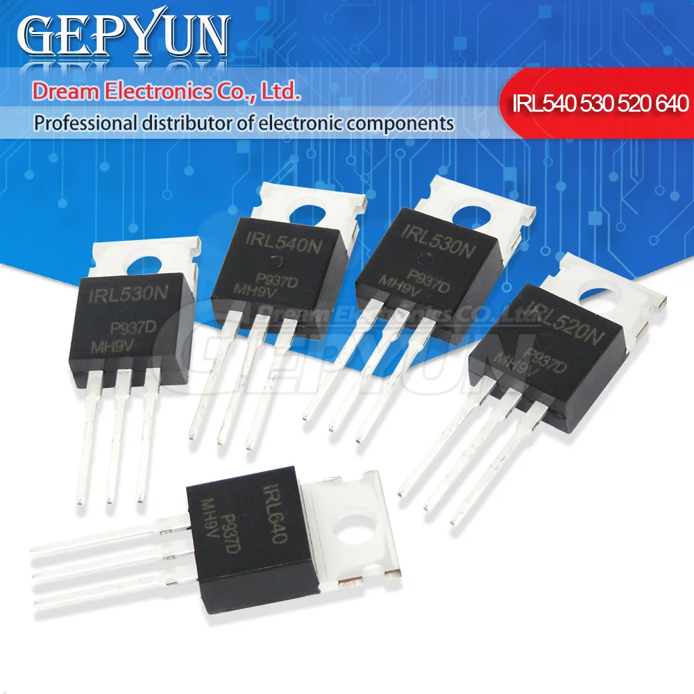 IRL540NPBF TO-220 IRL540 TO220 IRL540N IRL510N IRL510 IRL520N IRL520 IRL530N IRL530 IRL630 IRL630A IRL640 IRL640N IRL640A, 10 шт.