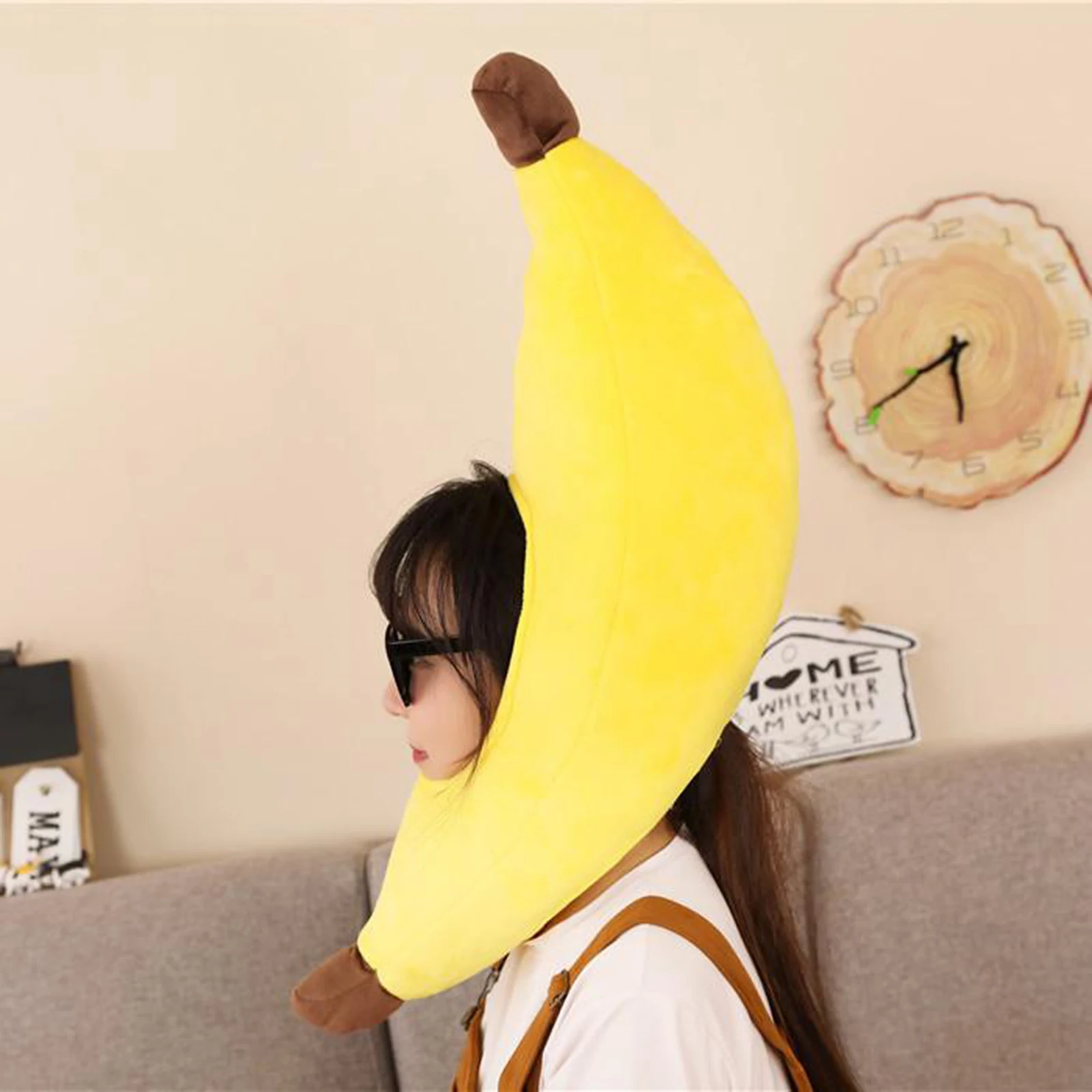 

Novelty Xmas Banana Hat Thanksgiving Hat Fancy Dress Accessory
