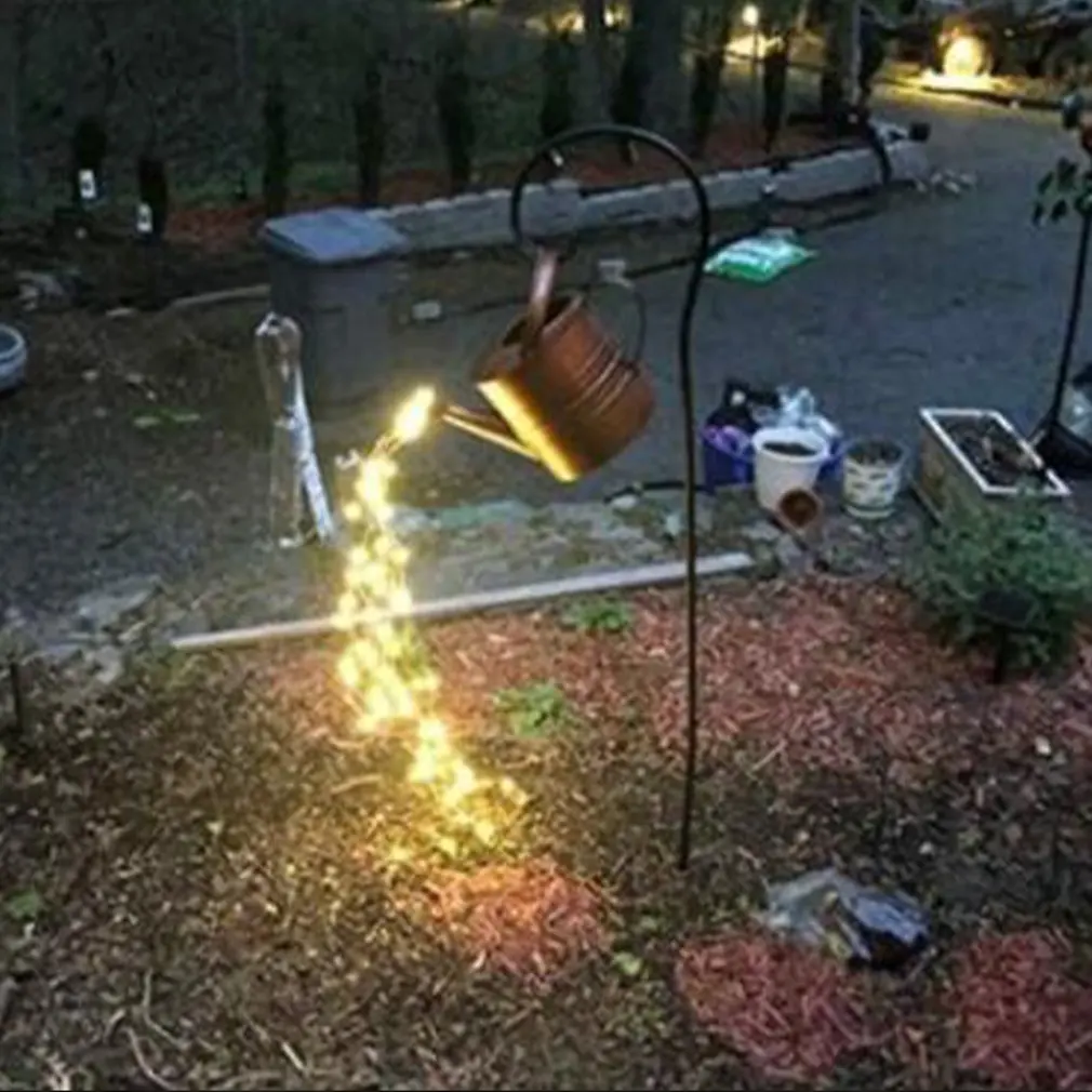

Star Type Shower Garden Art Light Decoration Outdoor Gardening Lawn Lamp Landscape Lighting With Iron Stand Sprinkler Design