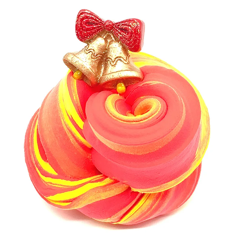 Детская игра Сделай Сам елочных игрушек пушистый поставки слаймов Шпатлёвки