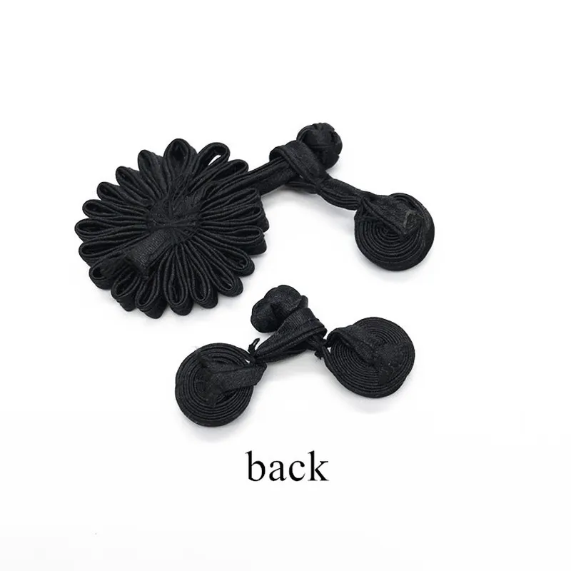 1 комплект ручная работа ткань пуговицы хризантема цветок китайская лягушка