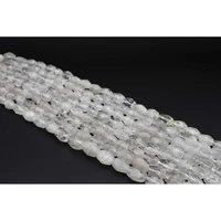 13x15mm aa natural faceted white crystal irregular oval stone beads for diy necklace bracelet jewelry make 15 free delivery