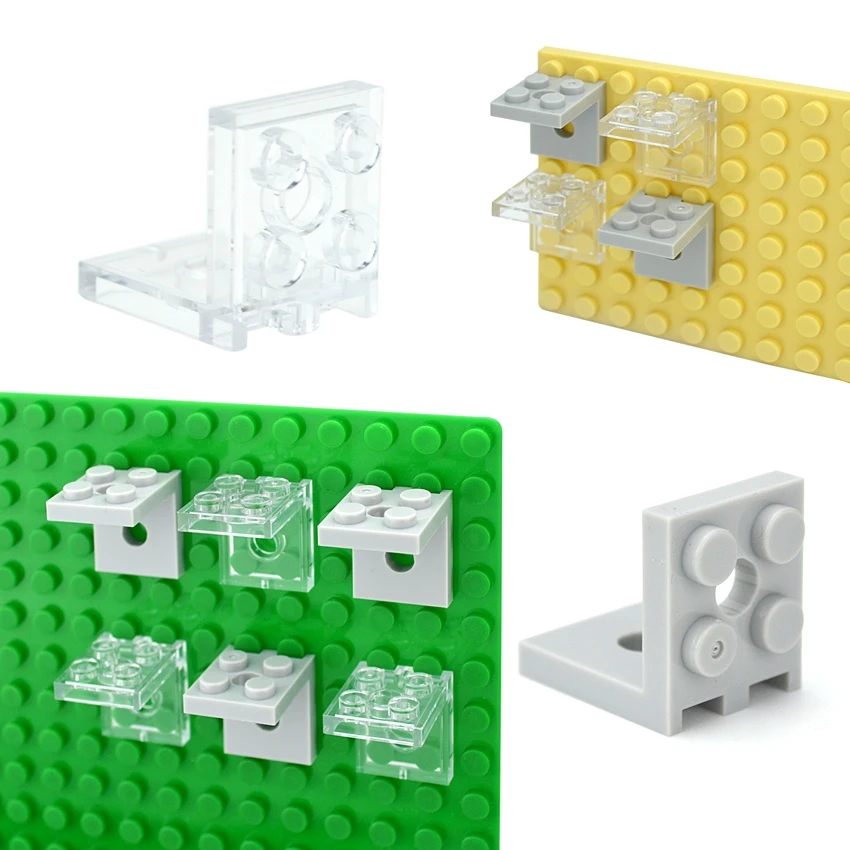 

Compatible Assemble Particles Building Blocks 3956 2x2-2x2 with 2 Holes MOC Parts DIY Enlighten Bricks Educational Technical Toy