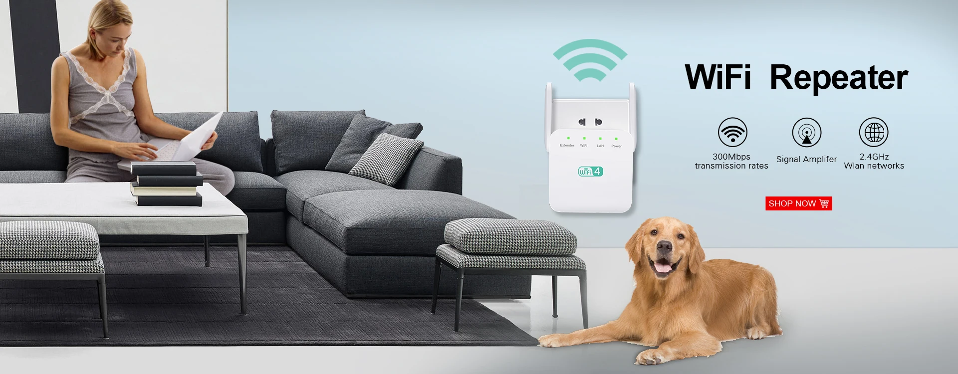 Wi-Fi ретранслятор усилитель WiFi удлинитель 300 Мбит/с беспроводной Wi-Fi диапазон расширитель Wi-Fi усилитель сигнала 802.11N точка доступа