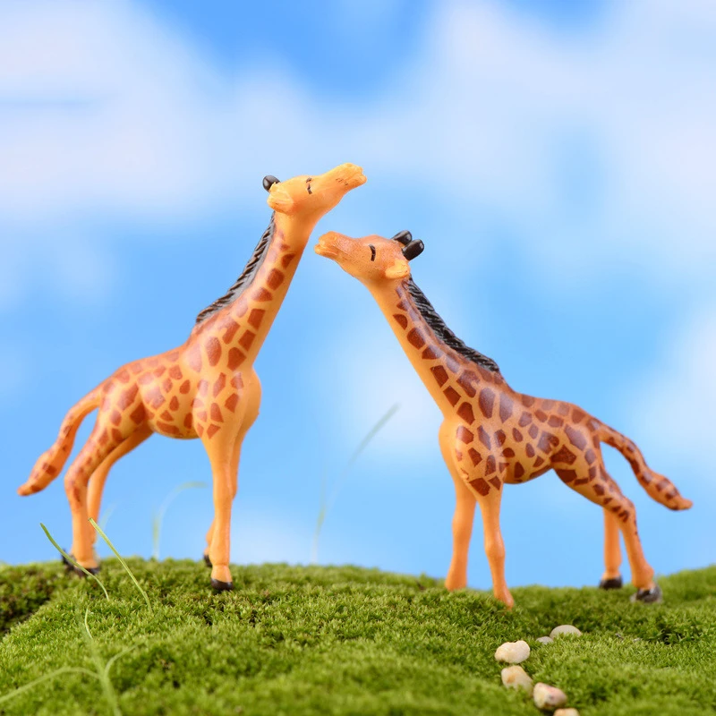 Современный мини Жираф для мамы и ребенка 2 шт. украшение дома аксессуары