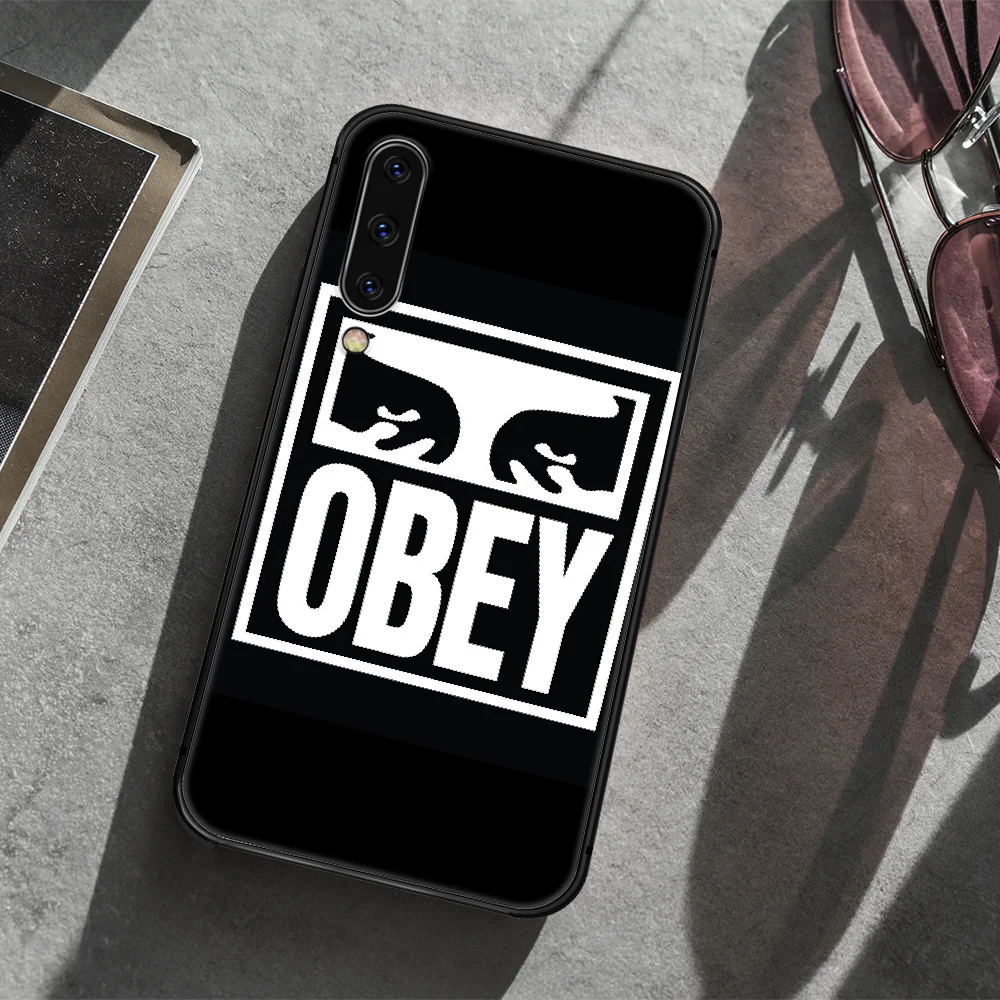 

fashion trend Brand obeys Phone Case Cover For Samsung Galaxy A10 A11 A20 E A21 A30 A40 A41 A50 A51 A70 A71 A81 S 4G 5G black