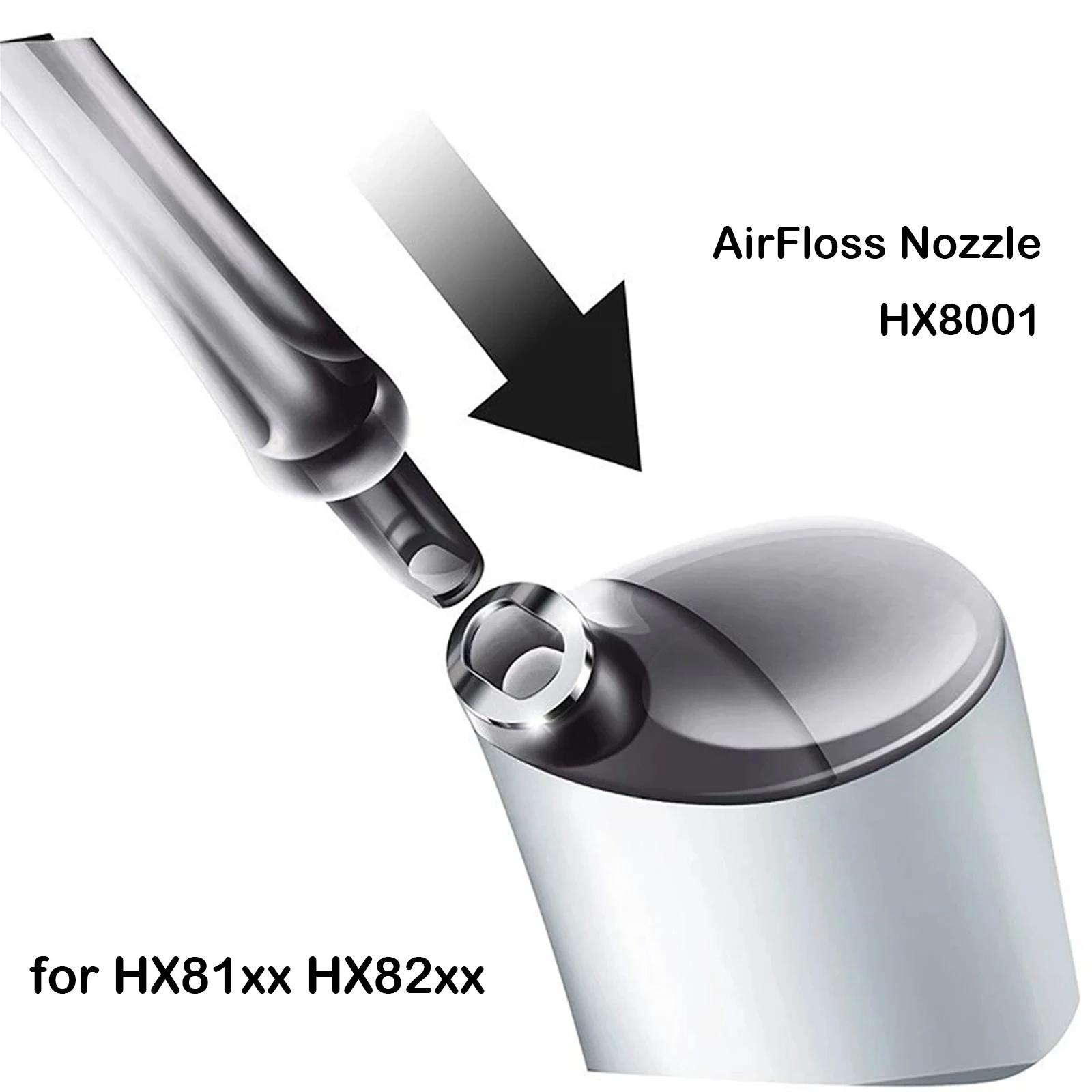 Новинка для Sonicare AirFloss Сменные сопла HX8002 HX8140 HX8240 HX8273 HX8272 HX8254 HX8211 HX8111 HX8154 - купить по