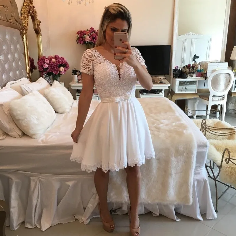 

Prom Cocktail Homecoming Evening Dresses 2022 Woman's Party Night Celebrity Formal Dresses Plus Size Short Dubai Arabic Dress