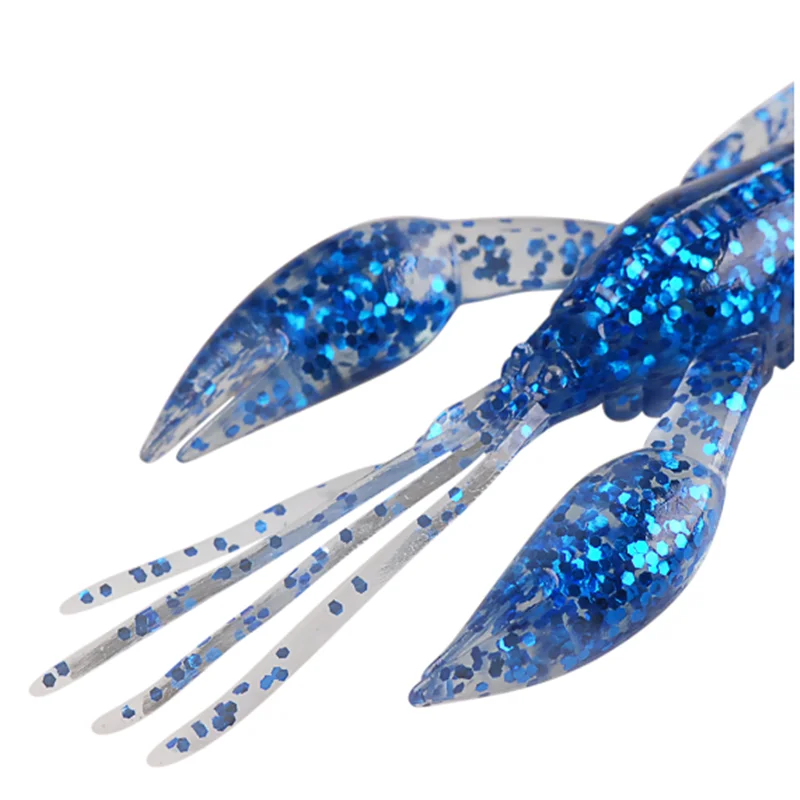 Умная Мягкая приманка для рыбной ловли 5 дюймов 80 мм г силиконовая Приманка