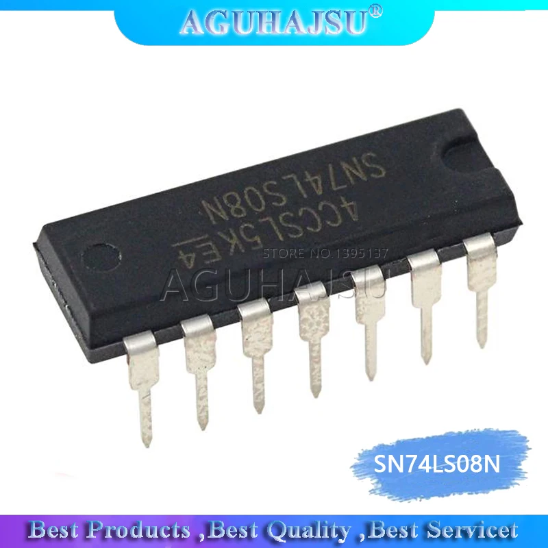 10 шт. SN74LS08N DIP14 SN74LS08 DIP 74LS08N 74LS08 HD74LS08P 14 Новый и оригинальный IC|ic dip|dip icic 8 |