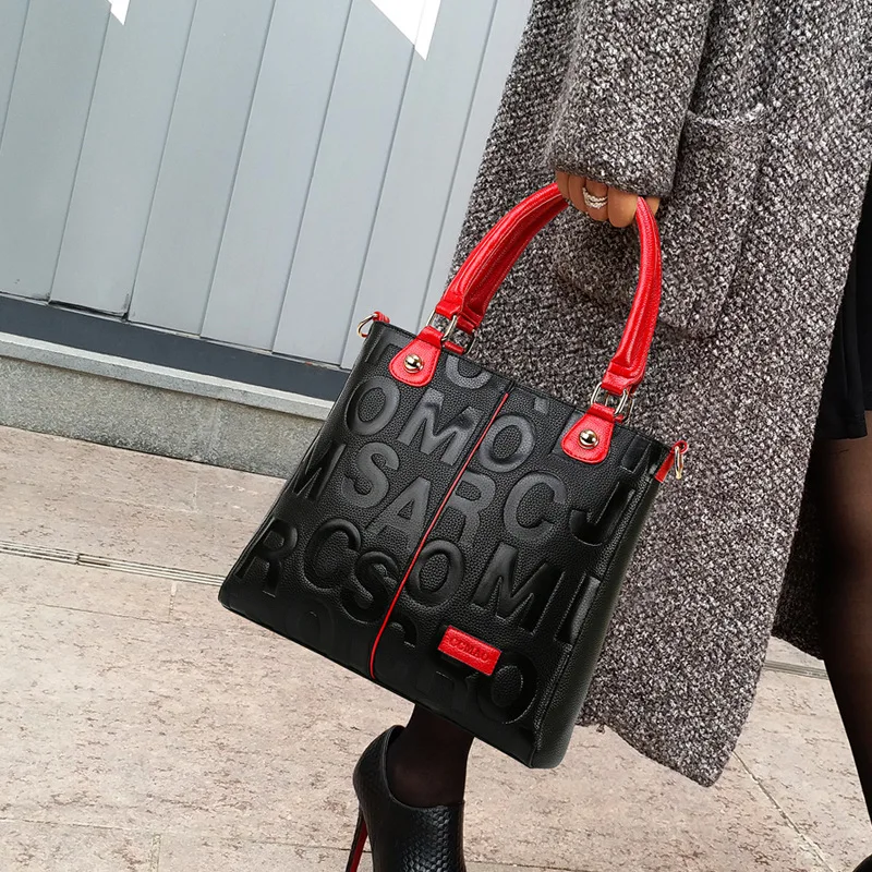 

2021 Ladies Genuine Leather Handbags Portable Large Capacity Fashion One Shoulder Messenger Tote Bag Purses and Handbags bolso