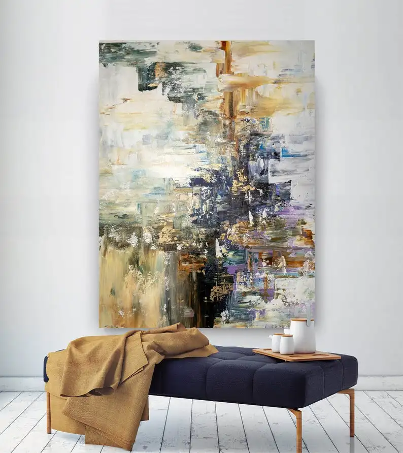 

Large Abstract Painting Modern Abstract Painting Painting Home Decor Decor Art Xl Abstract Painting Acrylic Textured Art