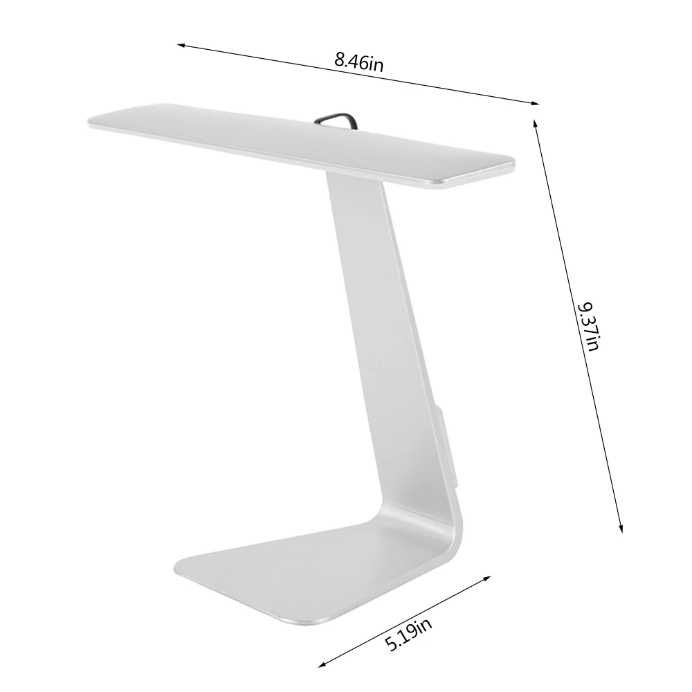 Ультратонкий Mac стиль 3 режима затемнения светодиодный настольная лампа для