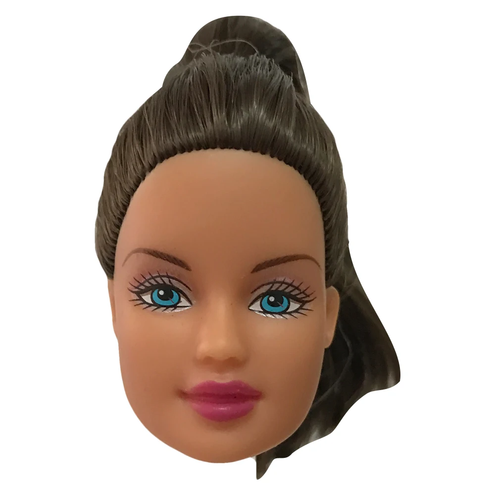 Голова куклы с коричневыми волосами NK 1 шт. аксессуары для кукол Барби лучший