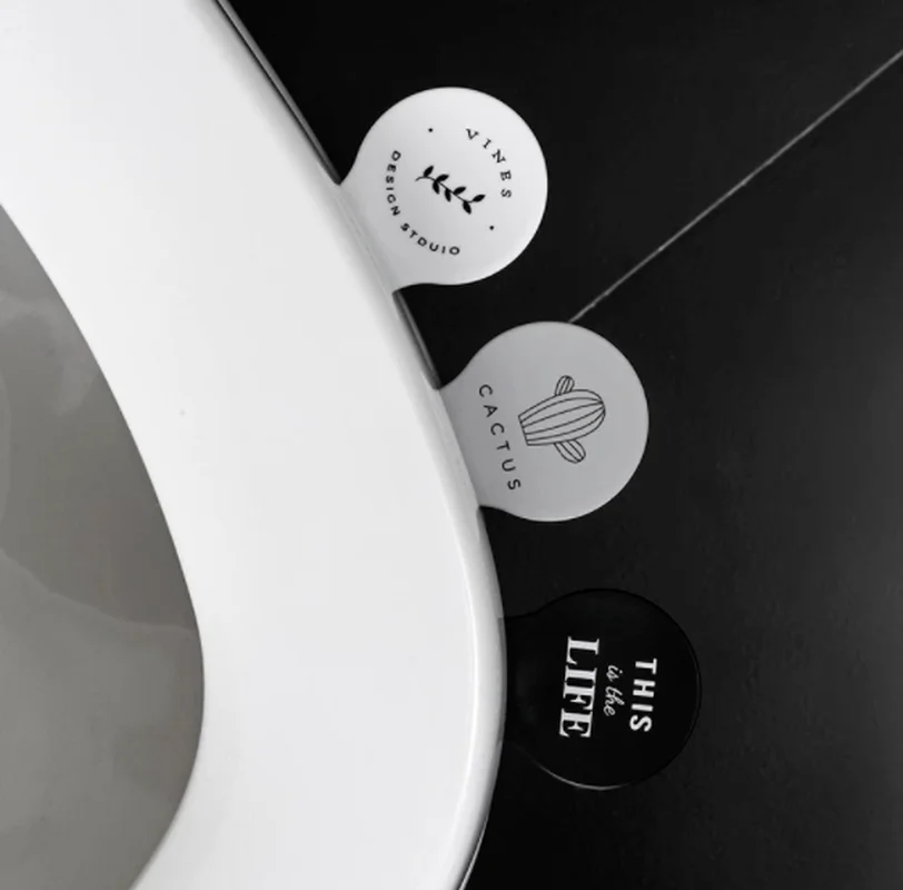 

Крышка для унитаза с рисунком, Держатель Ручка сиденья унитаза, 1 шт.