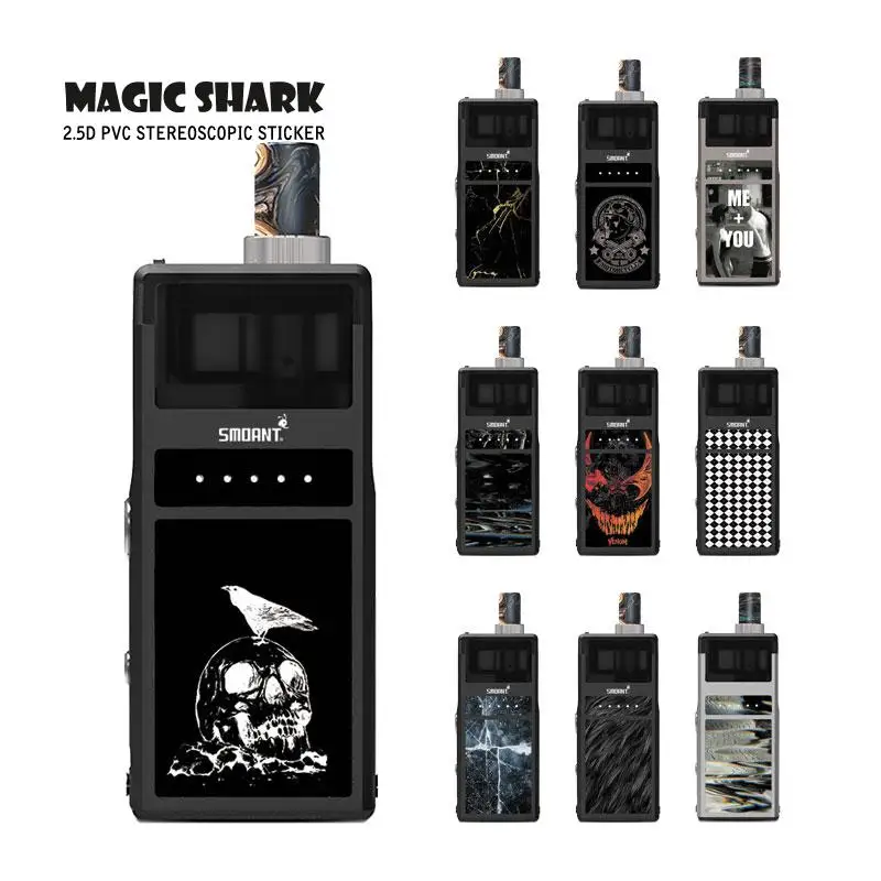 Magic Shark Fur ME + YOU Ультратонкий чехол с принтом черепа и камня защитная пленка