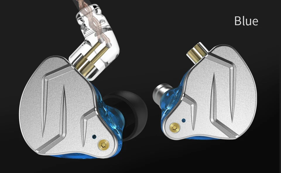 KZ ZSN PRO 1BA+ 1DD гибридные наушники контролировать бег спортивные наушники HIFI гарнитура вкладыши съемный Отсоединяемый 2Pin кабель KZ ZSN