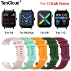 Ремешок на запястье для COLMI P12 P8 Plus Pro SE, сменный Браслет для COLMI P10 P9 V31 V23 Pro Land 1 2S