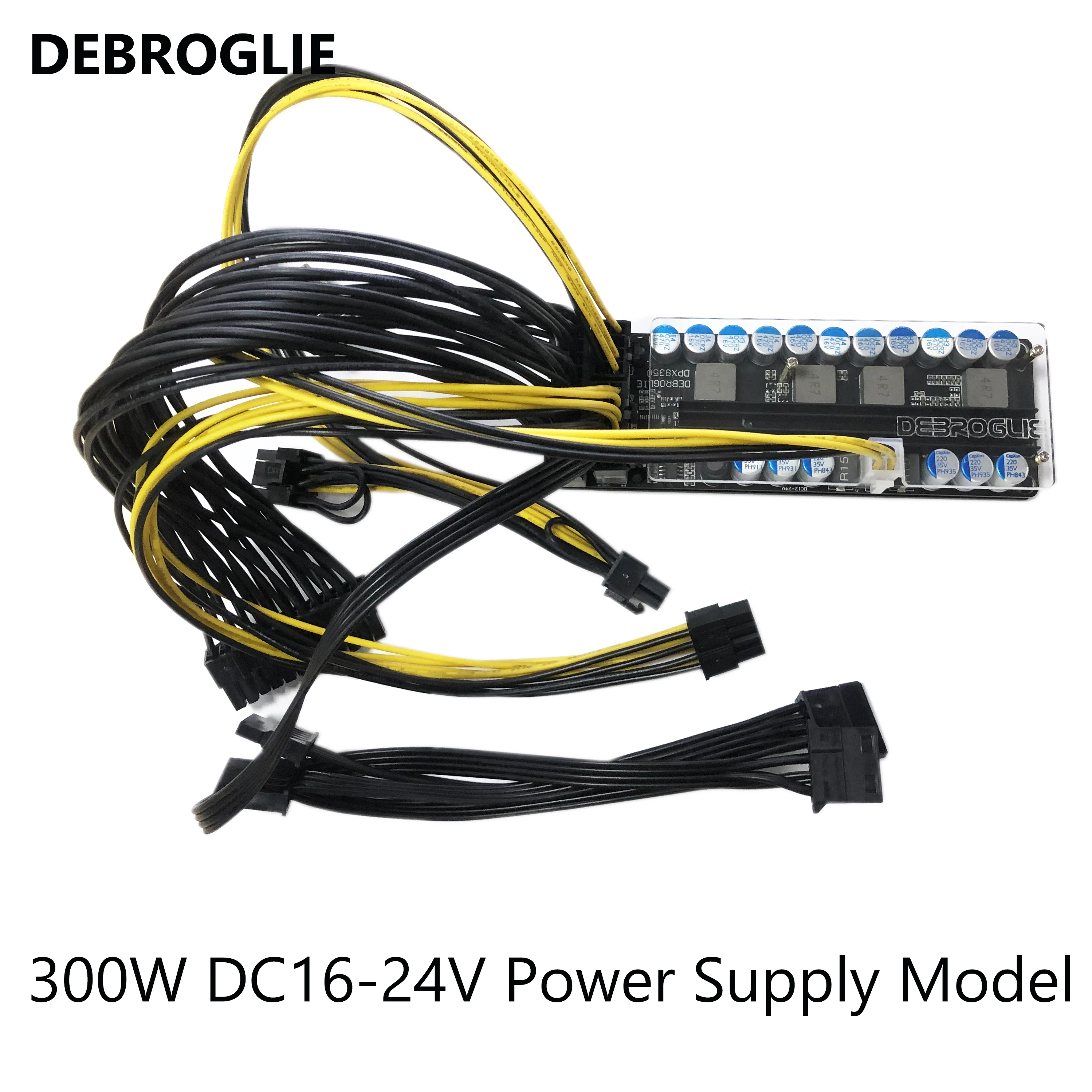 

16-24в широкий диапазон напряжения 300W-DC-ATX DC 74*50 мм пиковый Pico ATX переключатель PSU 24pin MINI ATX пк блок питания для компьютера 16V-24V DPX8350