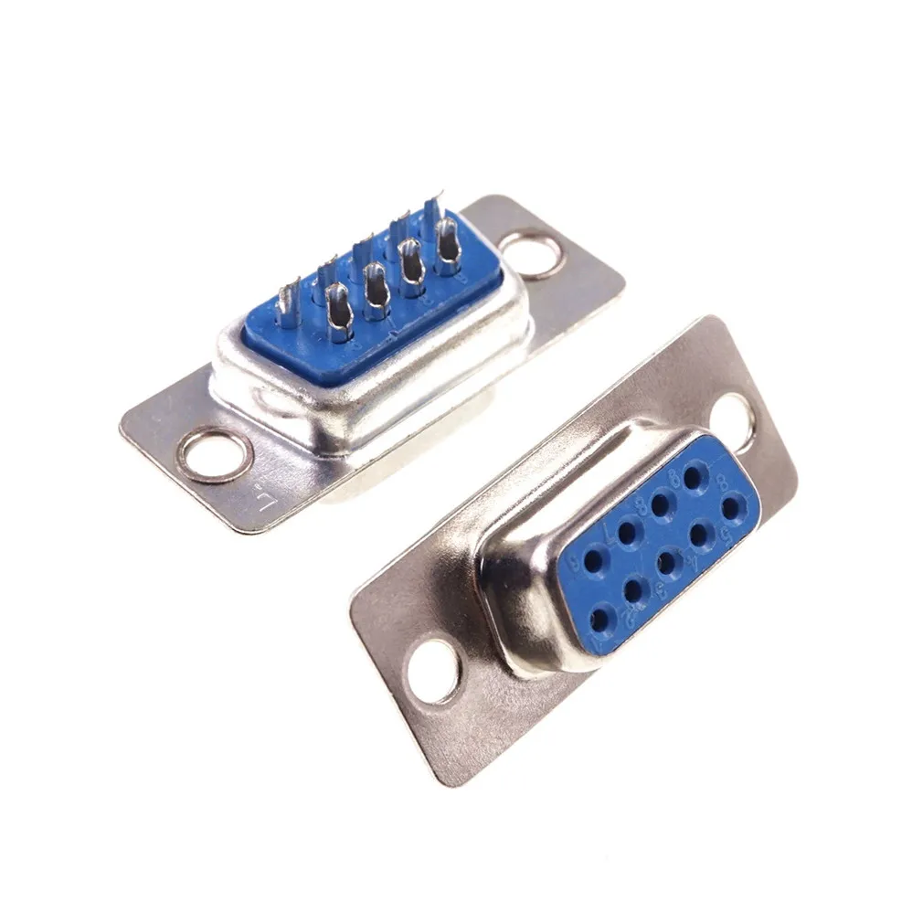 100 шт. адаптер для 9 контактного разъема DB9|solder wire connector|cup connectorscup cups |