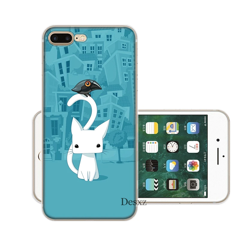 Чехол для мобильного телефона iPhone 11 Pro X XR XS Max 5 5S SE 6 6S 7 8 Plus жесткий чехол выдры