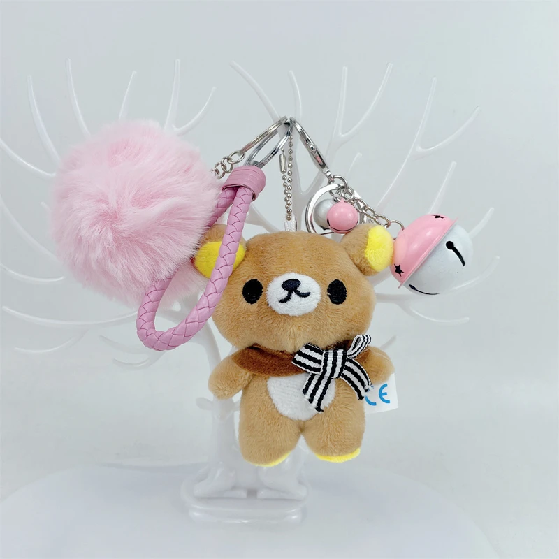 

New Style Animals Plush Toys Plush Keychains Small Pendant Stuffed Animals Backpack Hangings Christmas Birthday Gifts
