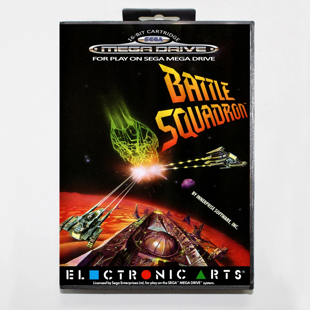 Battle Squadron with Retail Box 16bit MD Game Card For Sega Mega Drive/ Genesis |