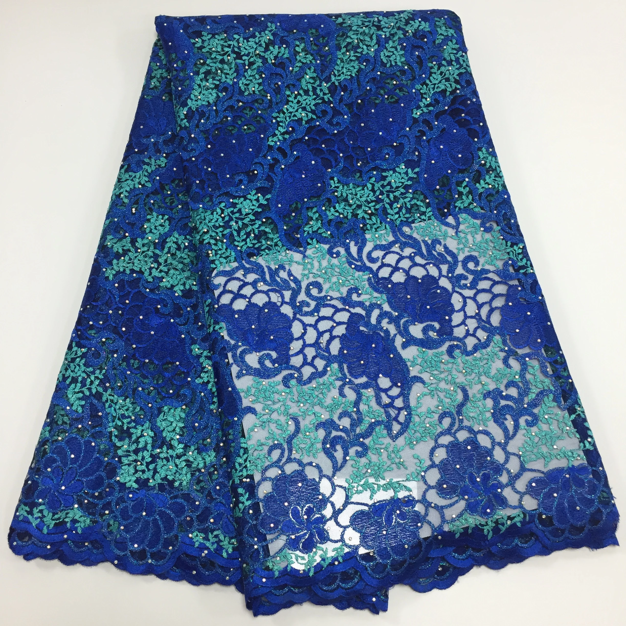 

African lace fabric 2020 High quality Nigerian French lace fabric wedding dress