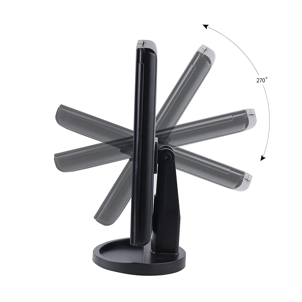 Новый светодиодный сенсорный экран 22 светильник зеркало для макияжа настольное