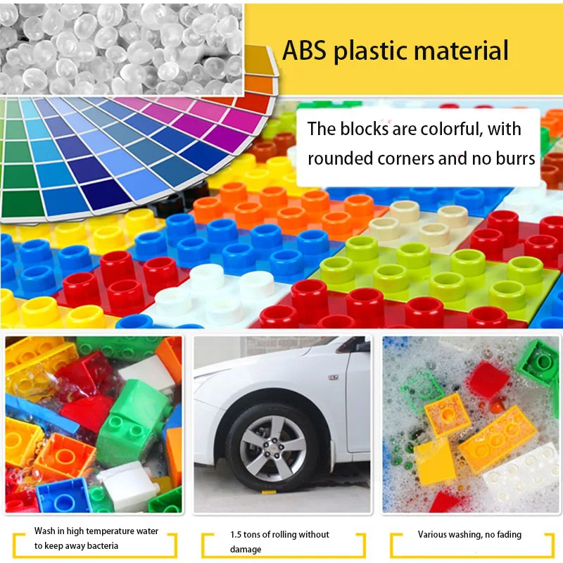 

39PCS Original Big Building Blocks Animal Diy Happy Farm With Duploed set Blocks Bricks Toys For Children Kids birthday gifts