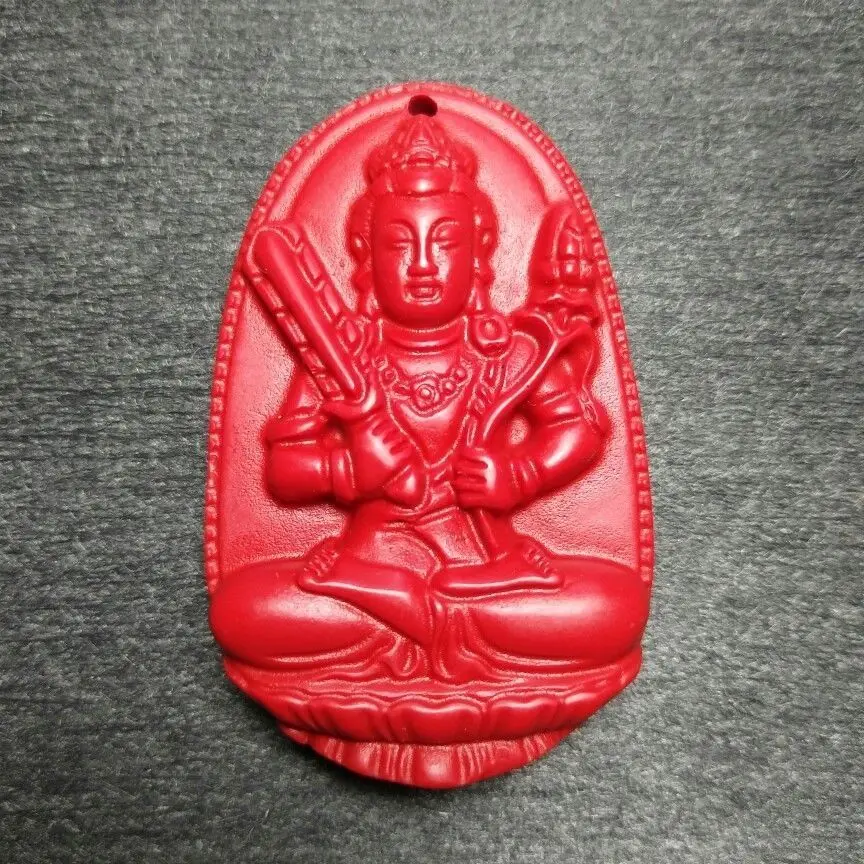

LETSFUN Fine Jewelry Details about 100%china Natural Organic Red Cinnabar Lucky Amulet Pendant Free Shipping