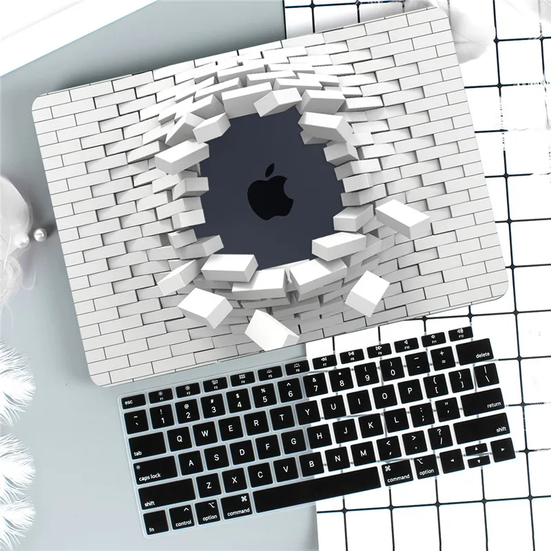 M495 Чехол для ноутбука MacBook Air 12 11 Pro 13 15 retina A1502 mac book 12 13 1" Touch bar A1708 A2159 A1989 жесткий чехол - Цвет: M495