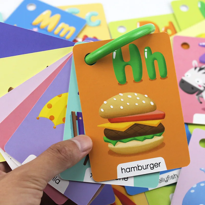 Детские Обучающие карточки с животными из мультфильма 26 ABC | Игрушки и хобби