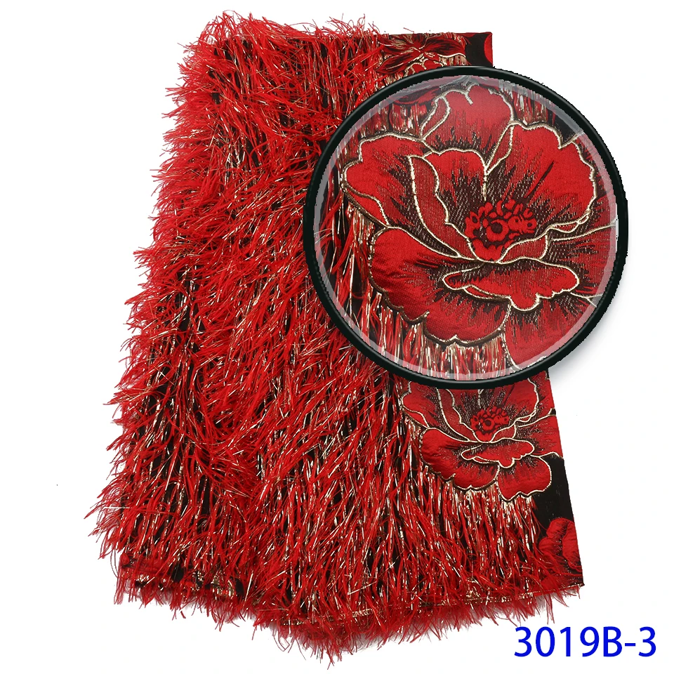 Жаккардовая кружевная ткань 2019 высокое качество Tissu новейшая нигерийская парча