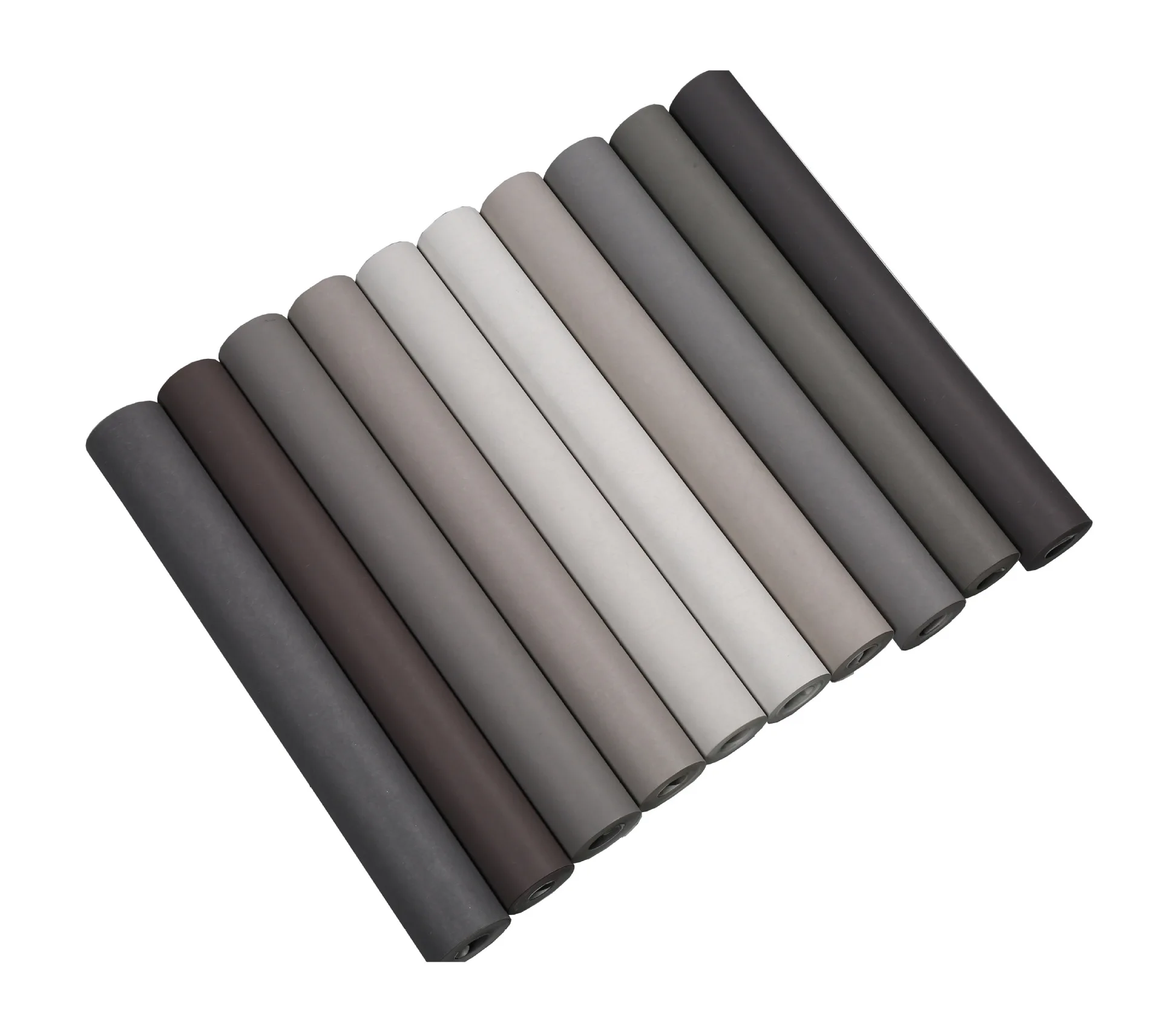 

Modern Minimalist Nordic Style Gray Non-Woven Wallpaper Household Solid Color Light Gray Living Room Bedroomr Gray Series