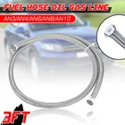 1 м, AN3, AN4, AN6, AN8, AN10, 3 фута, топливный шланг, газовый шланг, оплетка из нержавеющей стали, тормоз из ПТФЭ