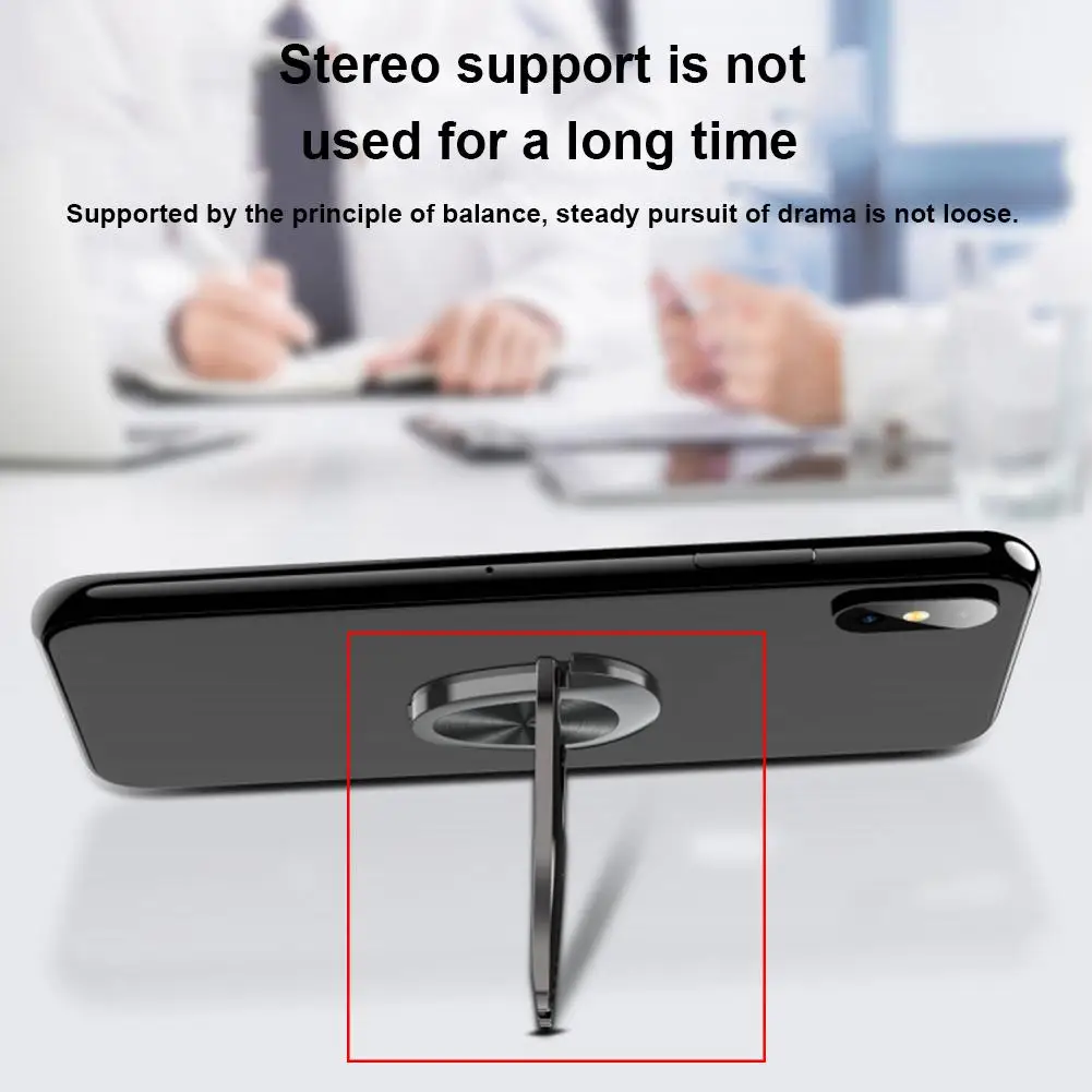 Multipurpose Mobile Phone Bracket Car Air Outlet Stand Mount Metal Ring Grip Universal For All Models Of Phones | Мобильные телефоны