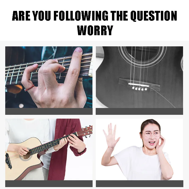 Универсальные Струны для электрогитары из углеродного волокна металлические