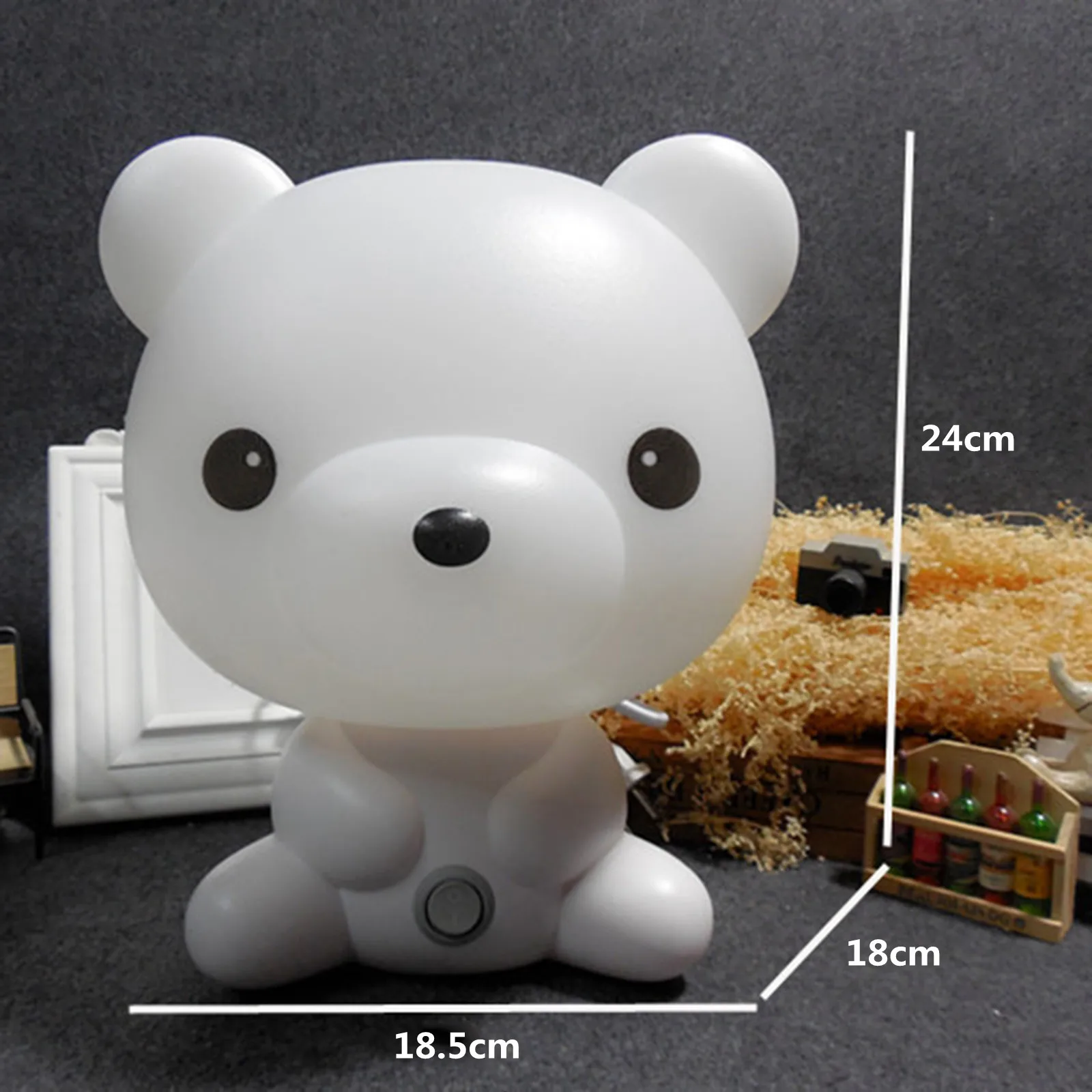 

Animal Table Lamp Bedroom Bedside Night Light Creative Decoration Lights Plug-in Night Light Gift Kids' Room Lights Modern