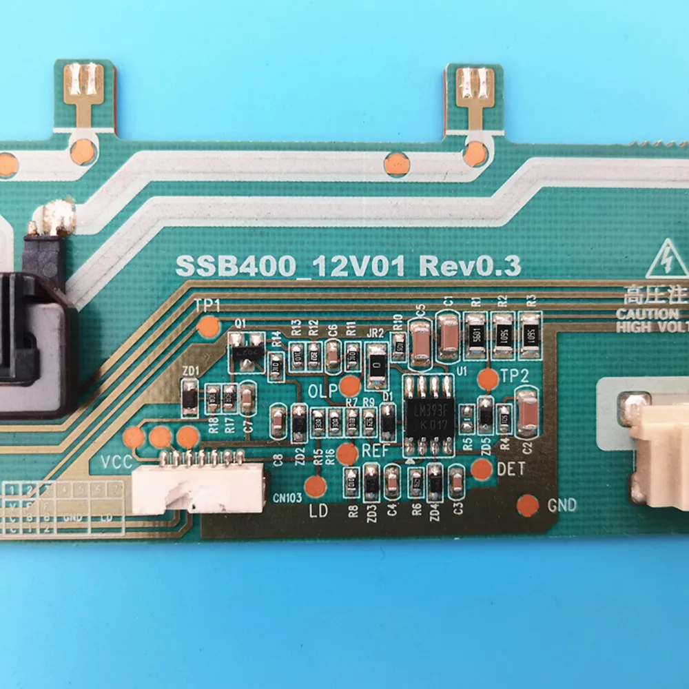 Backlight Inverter Board SSB400-12V01 REV0.3 LJ97-02591A For 40inch LA40C530F1R LA40C550J1F LA40C630K1F LE40C550J1W LE40C530F1W