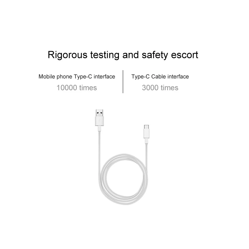 Original Huawei USB Type C Cable 3.3A Super Charging For Support Mobile Phone Cell Laptops Tablets Camera | Мобильные телефоны и