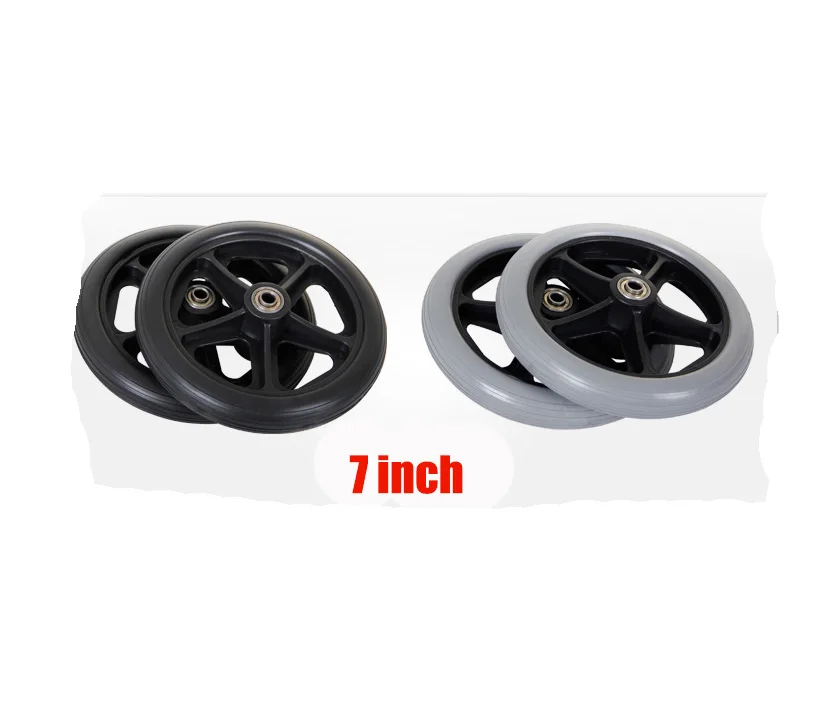 6/7/8 дюймов переднее колесо для инвалидной коляски аксессуары 6 7 8 универсальное