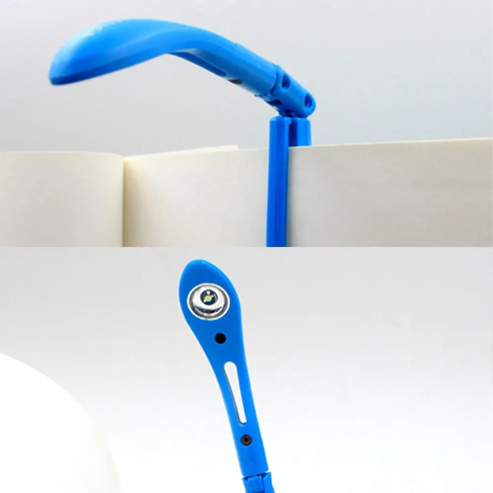 

Led Book Light Mini Clip-On Flexible Bright LED Lamp Light Book Reading Lamp For Travel Bedroom Book Reader Christmas Gifts