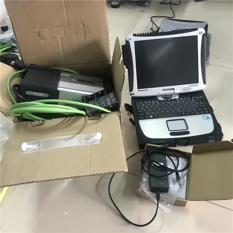 Новое поступление, диагностический инструмент mb star, mb sd c5, подключение compact 5 с программным обеспечением 2023,09 v ssd, для планшетов i5cpu, 4 Гб toughbook