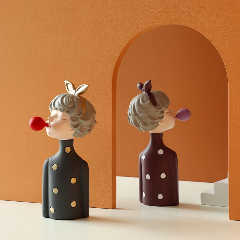 Модные аксессуары из смолы для украшения дома стола современное искусство